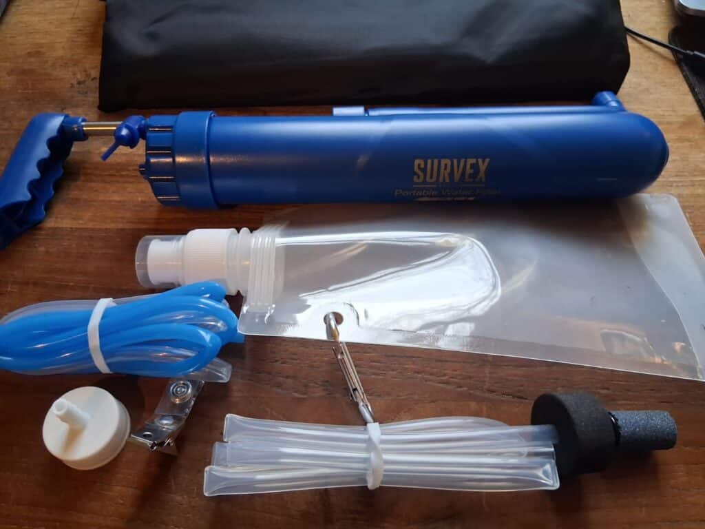 Survex pompwaterfilter